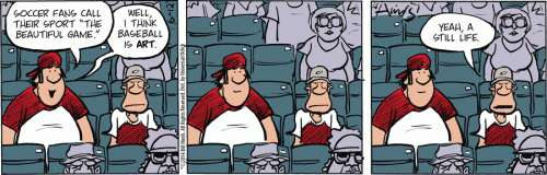 Comic - 2014 06 11 - Tank McNamara - Baseball, A Still Life